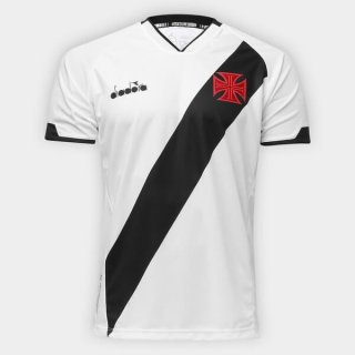 Thailande Maillot Vasco da Gama Diadora Exterieur 2020 2021 Blanc