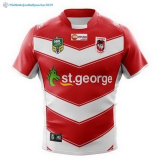 Maillot Rugby St.George Illawarra Dragons Exterieur 2018 Rouge