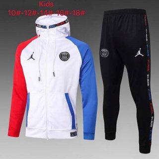 Enfant Sweat Shirt Capuche Paris Saint Germain 2022 Blanc Rouge Enfant Sweat Shirt Capuche Paris Saint Germain 2022 Blanc Rouge