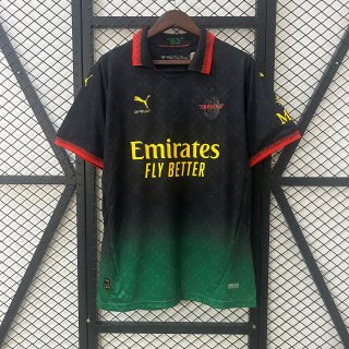 Thailande Maillot AC Milan Co-Branded Edition 2025-2026 Vert Thailande Maillot AC Milan Co-Branded Edition 2025-2026 Vert