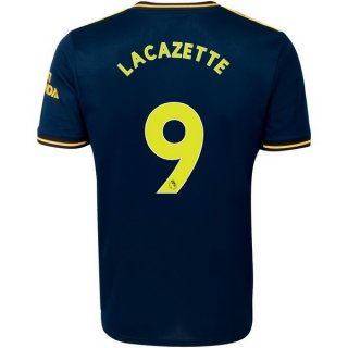 Maillot Arsenal NO.9 Lacazette Third 2019 2020 Bleu Maillot Arsenal NO.9 Lacazette Third 2019 2020 Bleu