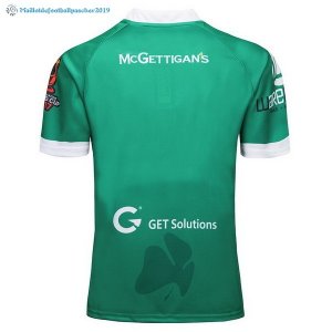 Maillot Rugby Irlande RLWC O'Neills Domicile 2017 2018 Vert