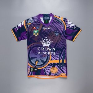 Maillot Melbourne Storm Edición Conmemorativa 2018 Purpura