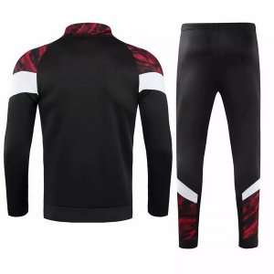 Survetement AC Milan 2021 2022 Noir Rouge