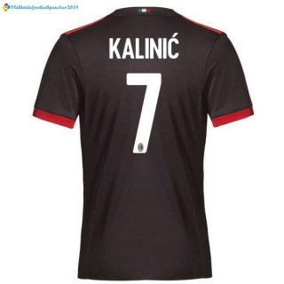 Maillot Milan Third Kalinic 2017 2018 Maillot Milan Third Kalinic 2017 2018