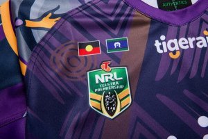 Maillot Melbourne Storm Edición Conmemorativa 2018 Purpura