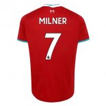 Maillot Liverpool NO.7 Milner Domicile 2020 2021 Rouge