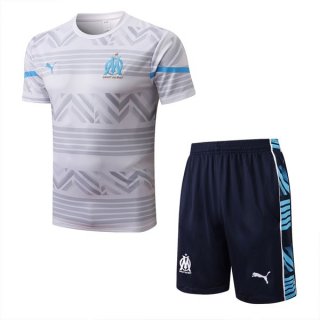 Maillot Entrainement Marseille Ensemble Complet 2022 2023 Blanc Maillot Entrainement Marseille Ensemble Complet 2022 2023 Blanc