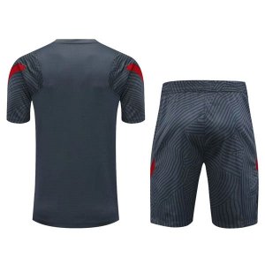 Entrainement Liverpool Ensemble Complet 2020 2021 Gris Rouge