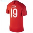 Maillot Angleterre Exterieur Cook 2018 Rouge