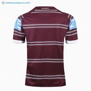 Maillot Rugby Manly Sea Eagles Domicile 2017 2018 Rouge