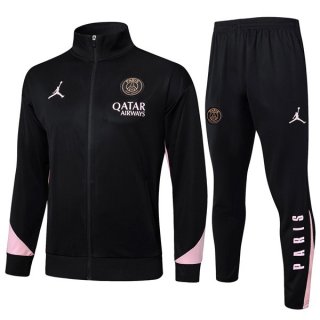 Survetement PSG 2025-2026 Noir Rose