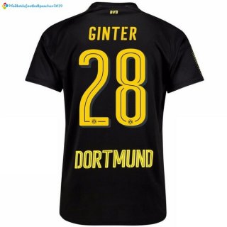 Maillot Borussia Dortmund Exterieur Ginter 2017 2018