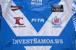 Maillot Rugby Samoa Domicile 2017 2018 Bleu