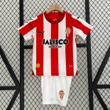 Maillot Sporting De Gijón Domicile Enfant 2023 2024