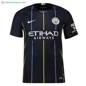 Thailande Maillot Manchester City Exterieur 2018 2019 Bleu