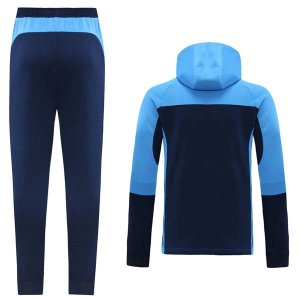 Sweat Shirt Capuche Marseille 2021 2022 Bleu