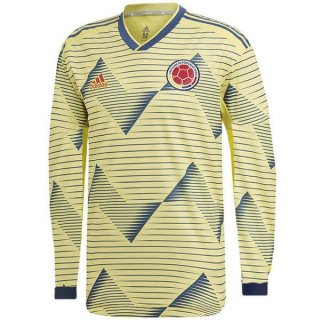 Maillot Columbia Domicile ML 2019 Jaune