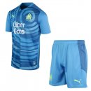 Maillot Marseille Third Enfant 2020 2021 Bleu