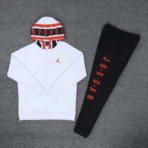 Survetement Paris Saint Germain 2019 2020 Blanc Rouge Noir