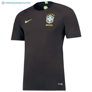 Maillot Brésil Gardien 2018 Noir Maillot Brésil Gardien 2018 Noir