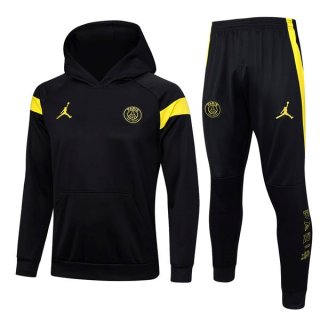 Sweat Shirt Capuche Paris Saint Germain 2023-2024 Noir Sweat Shirt Capuche Paris Saint Germain 2023-2024 Noir