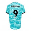 Maillot Liverpool NO.9 Firmino Exterieur 2020 2021 Bleu