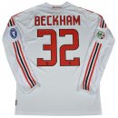 Maillot AC Milan Beckham Exterieur ML NO.32 Retro 2008/09 Blanc