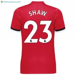 Maillot Manchester United Domicile Shaw 2017 2018