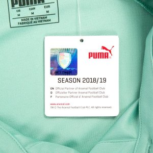 Maillot Arsenal Third ML 2018 2019 Vert