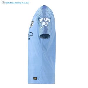 Thailande Maillot Manchester City Domicile 2018 2019 Bleu