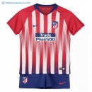 Maillot Atletico Madrid Domicile Ensemble De Enfant 2018 2019 Marine Rouge