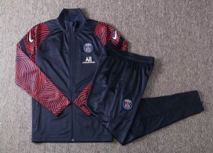 Survetement Paris Saint Germain 2020 2021 Noir Rouge