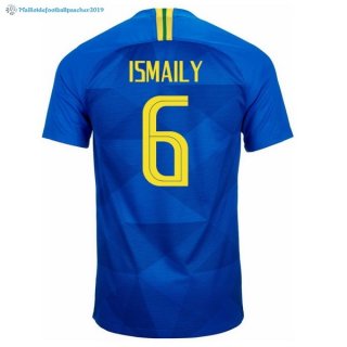Maillot Brésil Exterieur Ismaily 2018 Bleu Maillot Brésil Exterieur Ismaily 2018 Bleu