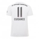 Maillot Bayern Munich NO.11 Cuisance Exterieur 2019 2020 Blanc