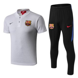 Polo Ensemble Complet Barcelona 2018 2019 Gris Noir Polo Ensemble Complet Barcelona 2018 2019 Gris Noir