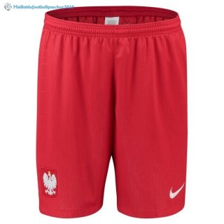 Pantalon Pologne Exterieur 2018 Rouge