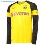 Maillot Borussia Dortmund Domicile ML 2018 2019 Jaune