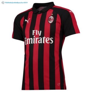 Maillot AC Milan Domicile 2018 2019 Rouge Maillot AC Milan Domicile 2018 2019 Rouge