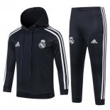 Survetement Enfant Real Madrid 2018 2019 Blanc Noir