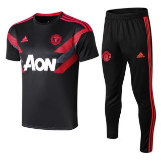 Entrainement Manchester United Ensemble Complet 2018 2019 Noir