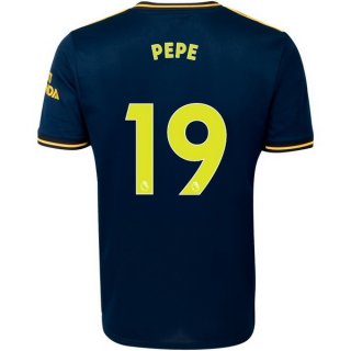 Maillot Arsenal NO.19 Pepe Third 2019 2020 Bleu Maillot Arsenal NO.19 Pepe Third 2019 2020 Bleu