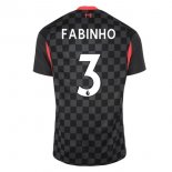 Maillot Liverpool NO.3 Fabinho Third 2020 2021 Noir