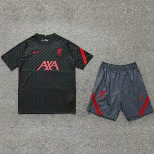 Entrainement Liverpool Ensemble Complet 2020 2021 Noir Gris