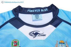 Maillot Rugby NSW Blues Domicile 2017 2018 Bleu