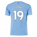 Maillot Manchester City NO.19 Sane Domicile 2019 2020 Bleu