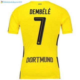 Maillot Borussia Dortmund Domicile Dembele 2017 2018