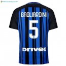 Maillot Inter Domicile Gagliardini 2017 2018