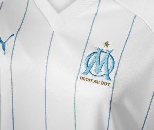 Maillot Marseille Domicile Femme 2019 2020 Blanc