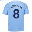 Maillot Manchester City Domicile Gundogan 2017 2018